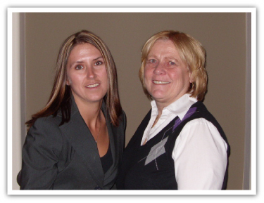 Heather and Bev